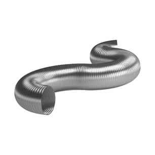 Thumbnail of the Aluminum Semi-Rigid Flexible Duct, 4" dia.x 8ft