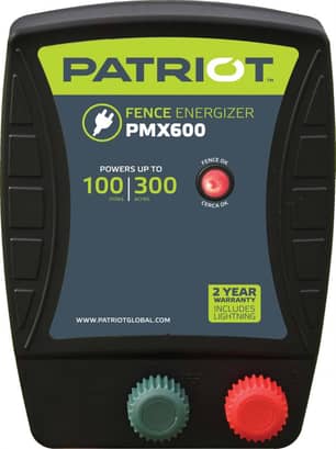 Thumbnail of the Patriot® PMX600 300 Acres Fence Energizer (AC)