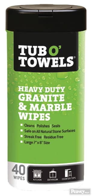 Thumbnail of the Tub O' Towels Granite & Marble Wipes