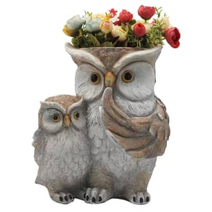Thumbnail of the Angelo Décor Planter Owl Duo 14"