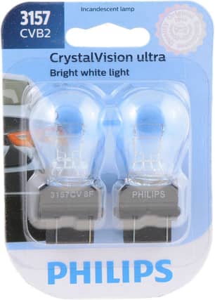 Thumbnail of the Philips 3157 CrystalVision ultra Miniature Bulb, 2 Pack