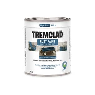 Thumbnail of the Tremclad Water Base Gloss White 946 ml