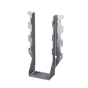 Thumbnail of the LUS ZMAX GALVANIZED FACE-MOUNT JOIST HANGER FOR DSIMPSON STRONG -TIE Z-MAX LUS JOIST HANGER - 2 IN X 10 IN -18- GAUGE - GALVANIZED STEEL.