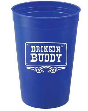 Thumbnail of the Gord Bamford® Drinkin' Buddy Stadium Blue Cup 10 oz