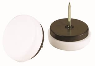 Thumbnail of the 7/8-Inch Nail On Cushioned Furniture Glides, Plastic Base