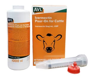 Thumbnail of the Alberta Vet Labs Ivermectin - Cattle - Pour-On 1L