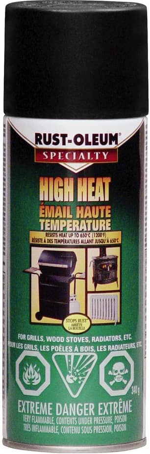 Thumbnail of the Specialty High Heat Bbq Enamel Black 340G