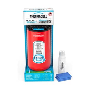 Thumbnail of the Thermacell® Patio Shield Mosquito Repellent Red