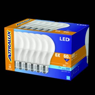 Thumbnail of the Attralux LED 60W Daylight Bulbs 6 Pack