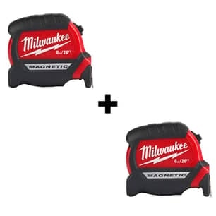 Thumbnail of the Milwaukee® 2 Pack 26Ft Magnetic Wide Blade Tape Measure