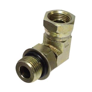 Thumbnail of the Hydraulic Adapter 1/2" Male O-ring x 1/2" Female Pipe Swivel 90-Degree