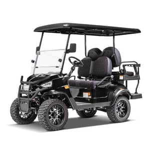 Thumbnail of the Kandi Kruiser 4 Seat Golf Cart, Black