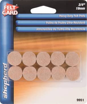 Thumbnail of the 3/4-Inch Heavy Duty Self-Adhesive Felt Furniture Pads, Beige