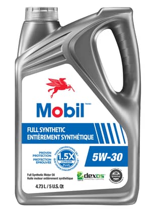 Thumbnail of the MOBIL FULL SYNTHETIC OIL 5W 30 4.73L