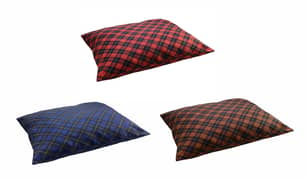 Thumbnail of the Paw Necessities Plaid Dog Nap Bed - 30" x 40"