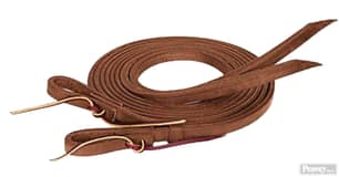 Thumbnail of the Weaver Leather 5/8" x 8' Harness Leather Reins, Protacka Oiled Product, Extra