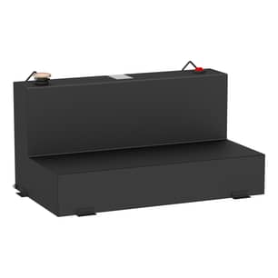 Thumbnail of the UWS® Matte Black 75-Gallon L-Shape Steel Transfer Tank