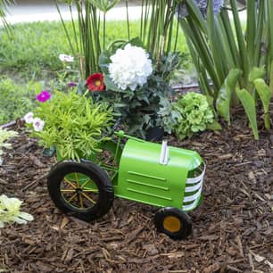 Thumbnail of the Lime Green Tractor Planter