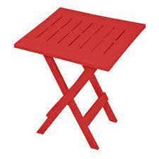 Thumbnail of the Resin Folding Table, Red