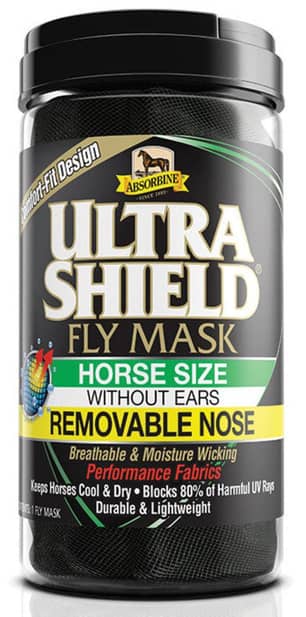 Thumbnail of the Absorbine Ultrashield Fly Mask - Horse Size without Ears