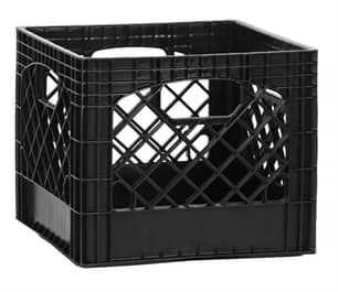 Thumbnail of the DAIRY CRATE POLY BLACK 13X13X11