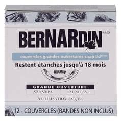 Thumbnail of the Bernardin® Wide Mouth Mason Jar Lids, 12 Count