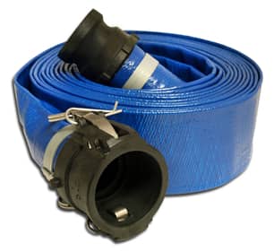 Thumbnail of the Apache 2" x 50' Blue PVC Lay Flat Discharge Hose