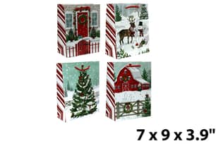 Thumbnail of the SANTALAND Deluxe Christmas Gift Bag With Hot Stamp
