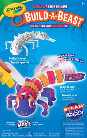 Thumbnail of the Crayola Build A Beast Dragonfly