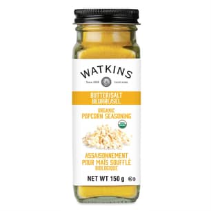 Thumbnail of the Watkins Organic Butter/Salt Organic Popcorn Seasoning, 150g