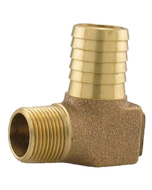 Thumbnail of the PLUMBeeze Hydrant Elbow - 3/4" MPT x 1" INS - No Lead