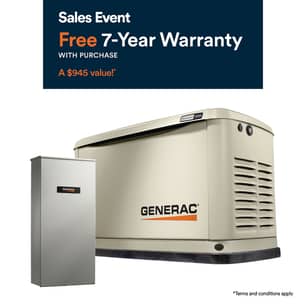 Thumbnail of the Generac® 26KW Home Standby Generator