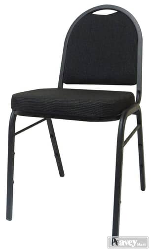Thumbnail of the Stacking Chair with Black/Grey Fabric