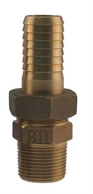Thumbnail of the Plumbeeze Bronze Union Adapter 1" Mpt X 1" Ins - NO LEAD