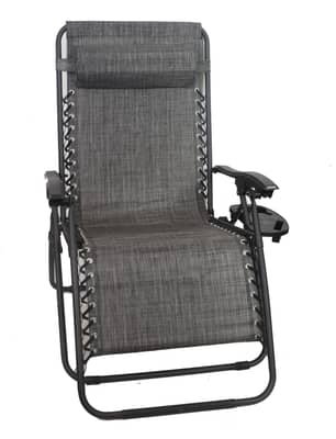 Thumbnail of the 29” Gray Heathered Anti-Gravity Chair w/ Cupholders