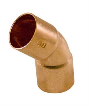 Thumbnail of the Aqua-Dynamic Copper Elbow 45° 3/4 C x C
