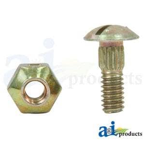 Thumbnail of the BOLT 5/8"   KNURLED W/NUT 50Pc