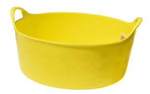Thumbnail of the Multi Purpose Flexible Short Flex Tub 4 Gallon Yellow