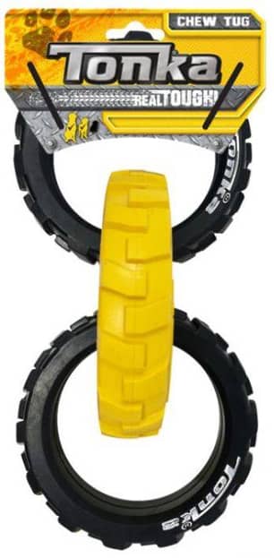 Thumbnail of the Tonka Flex Treat 3-ring Tug Toy 10.5"