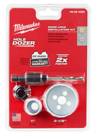 Thumbnail of the Milwaukee® HOLE DOZER™ Door Lock Hole Saw Kit