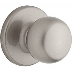 Thumbnail of the Fairfax Knob Satin Nickel Passage