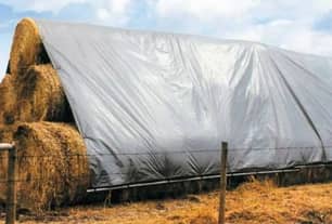 Thumbnail of the Inland Plastics® Bale Stack Cover, 23' x 48'