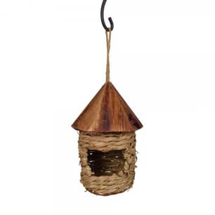 Thumbnail of the Songbird Essentials™ Small Hanging Grass Twine House with Roof