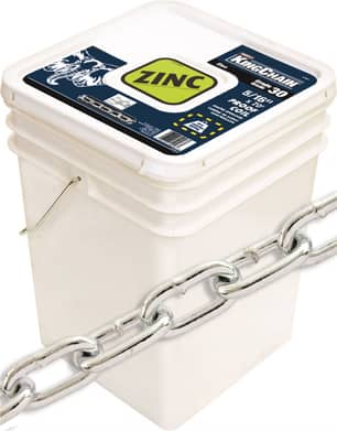 Thumbnail of the Zinc Proof Coil Chain 5/16" Gr 30