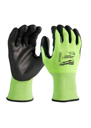Thumbnail of the Milwaukee Cut 3 High Vis Gloves