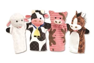 Thumbnail of the FARM HANDS ANIMAL PUPPETS