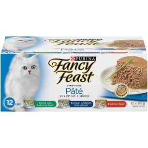 Thumbnail of the Purina Fancy Feast Pate Seafood Supper Cat Food