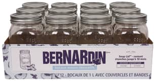 Thumbnail of the Bernardin® Deco Jars Widemouth 1L - 12pk