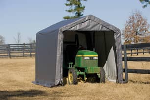 Thumbnail of the Shed-in-a-Box Storage Shelter 10 x 10 x 8 ft Gray