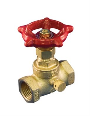 Thumbnail of the Aqua-Dynamic Stop Valve with Drain 1/2 Threaded Lead Free